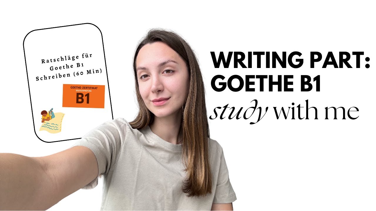 Goethe B1 Writing Exam Tips + Sample Answers // How to pass the Schreiben Teil