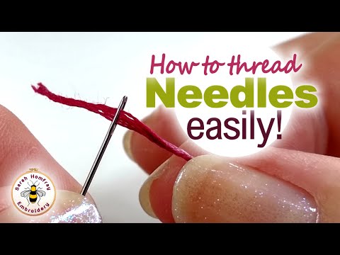 3rd YouTube video about how to get threaded needle