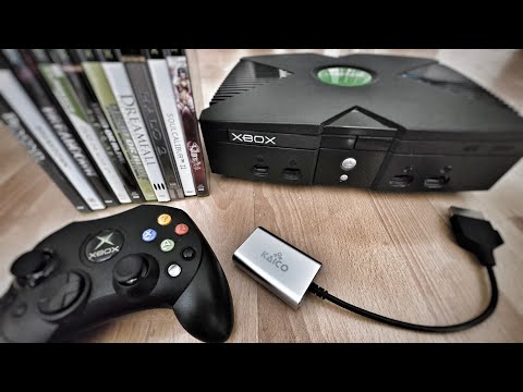 Kaico HDMI Adapter for OG Xbox + A few of my favourite games!