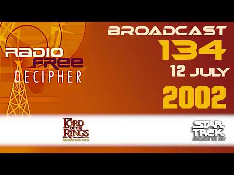Broadcast 134 - Radio Free Decipher (12 July, 2002): Champions John Lolli and Clint Hays