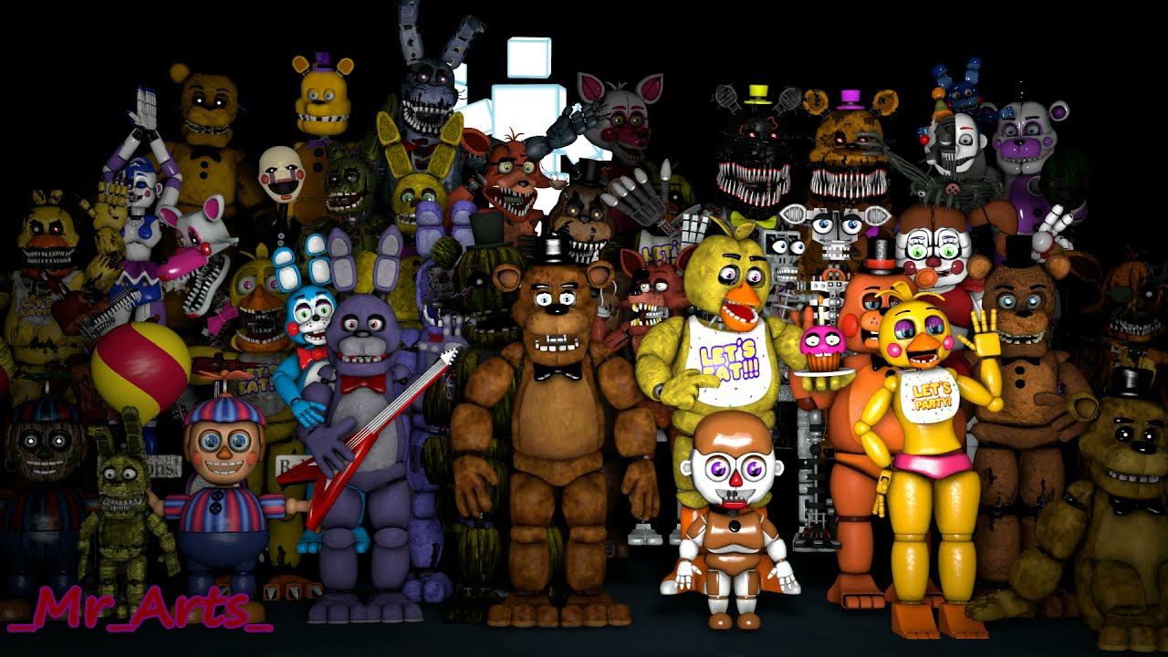 [FNaF SFM Poster] Thank you (_Mr_Arts_'s ver.)