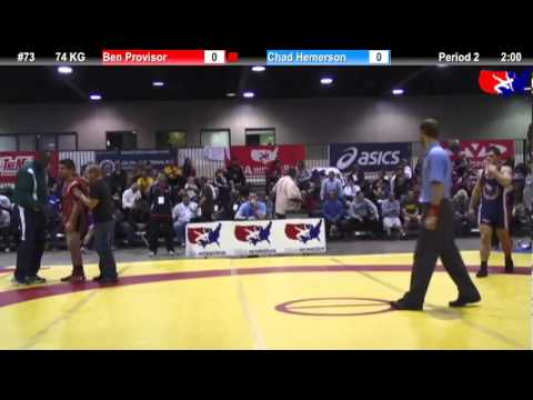 2011 U.S. Open FRI GR 74 KG: Ben Provisor vs. Chad Hemerson Quarterfinal
