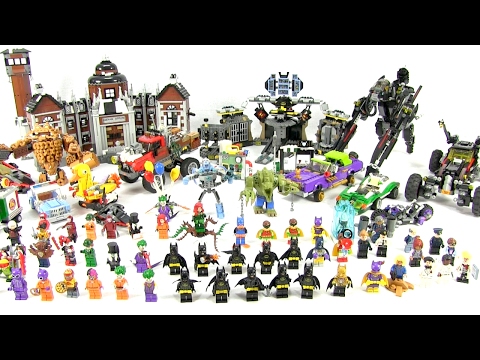 Full Collection LEGO Batman Movie Sets In One Video - New for 2017