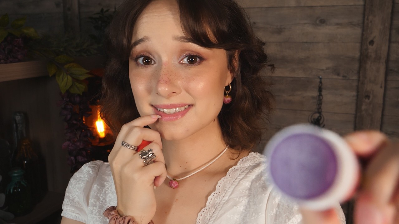 ASMR Oops! Gluing Your Face Back On (Glue Stick on Mic Sounds) - inASMR