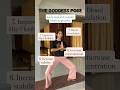 THE GODDESS POSE Goddess Yogaeveryday