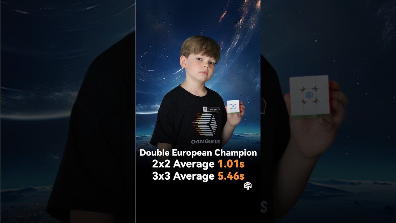 GANCUBE - Double European Champion | Teodor Zajder