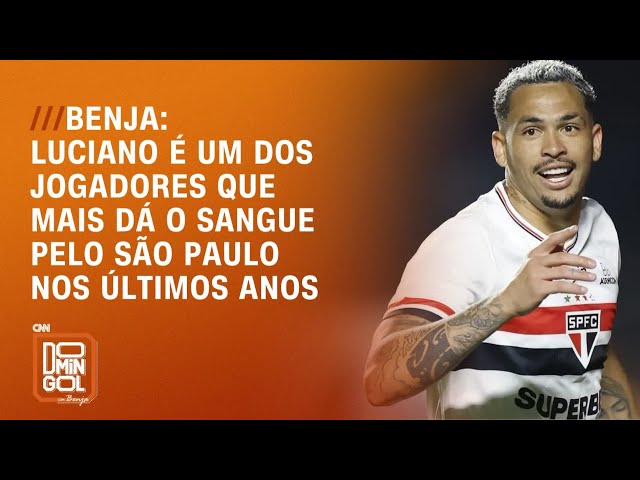 São Paulo: Luciano é um dos jogadores que mais dá o sangue pelo clube nos últimos anos, diz Benja |
