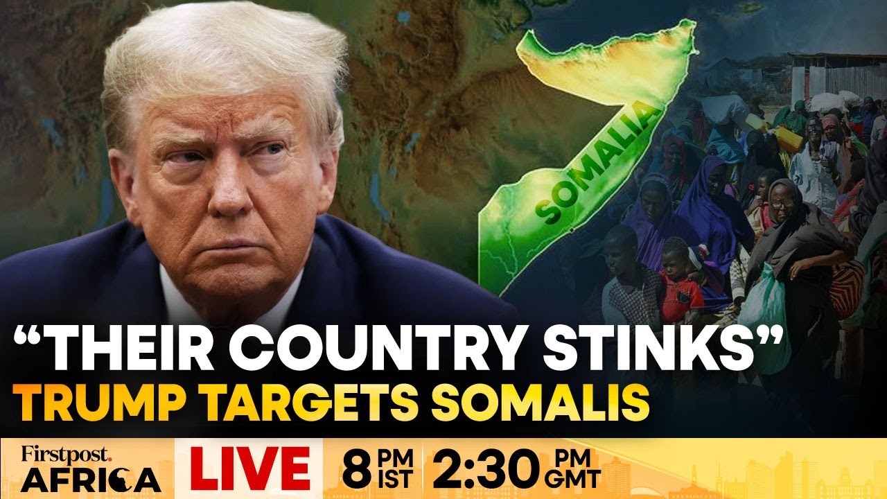 LIVE: Trump Calls Somalis "Garbage", Freezes Immigration From 19 Nations | Firstpost Africa | N18G