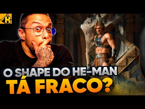 HE-MAN - INTERNET NÃO CURTIU SHAPE DE ATOR DO FILME
