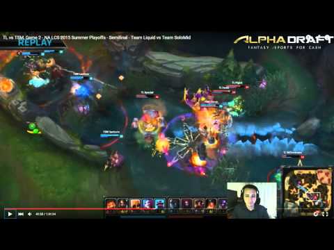 NA LCS Playoffs VOD Review: TSM vs TL Game 2