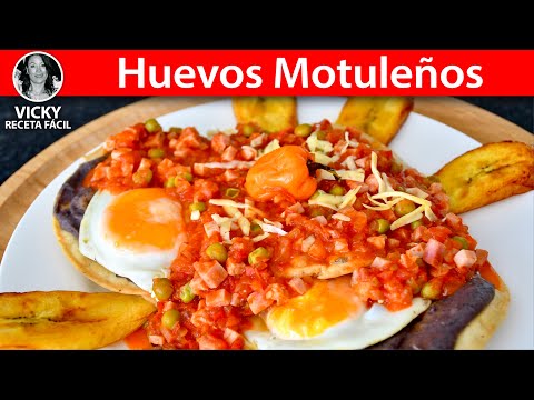 Huevos Motuleños  Desayuno Mexicano | #VickyRecetaFacil Video