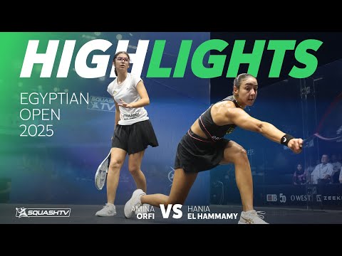🇪🇬 El Hammamy v Orfi 🇪🇬 | Egyptian Open 2025 | FINALS HIGHLIGHTS