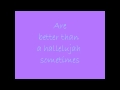 Amy Grant - Better Than A Hallelujah ( Lyrics ...