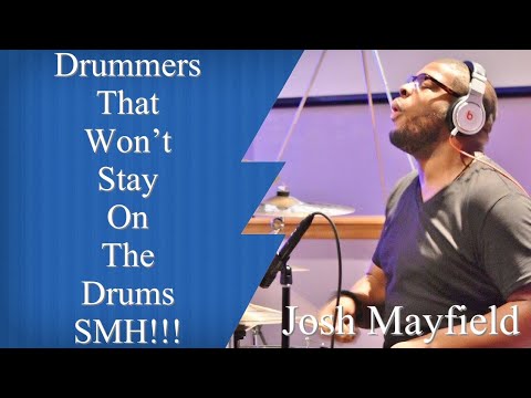 Drummer Josh Mayfield loves the Organ!!!SMH