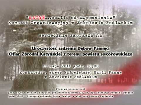 Sokołów Podlaski 11.05.2011 Katyń, Dęby Pamięci