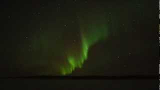 preview picture of video 'Aurora Borealis over Lake Inari, Finland'