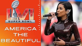 Jhené Aiko Sings America the Beautiful at Super Bowl LVI