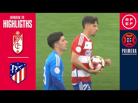Resumen de Recreativo Granada vs Atlético B Jornada 29