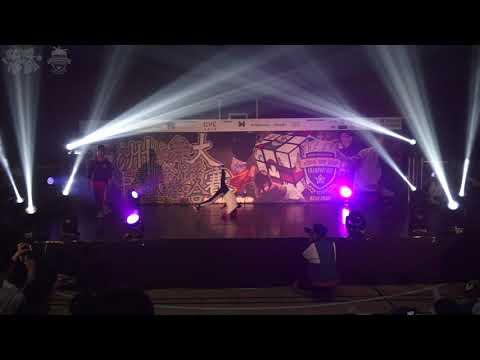 Tsukki(Japan) vs Double Quen(TW) | High Schoolers 2019 - Asia Final | 1on1 Freestyle | Top16