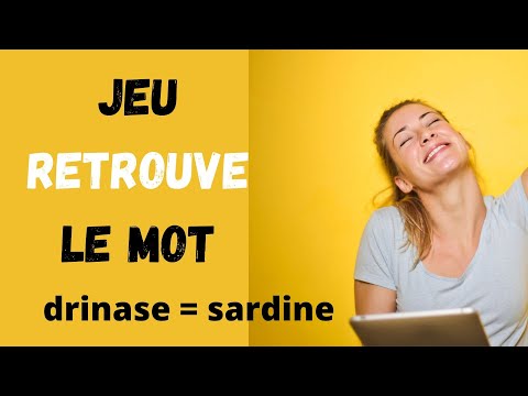 Jeu retrouve le mot avec les lettres mélangées ! Quel est ton QI