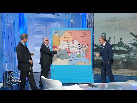 Guerra in Ucraina, quali saranno i prossimi passi di Putin? - Porta a porta 24/02/2022