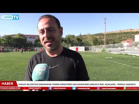 Yozgat. Yozgat Belediyesi Bozokspor Teknik Direktörü Can Güven'den Çamlık'a özel açıklama.. İddialı konuştu.