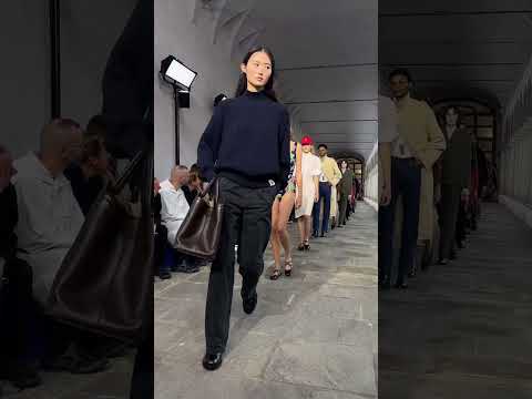 finale Bally Spring-summer 2024 Fashion show 🖤 #bally