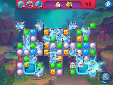 Fishdom Hard level 4855 no boosters フィッシュダム ハード [Friend's]