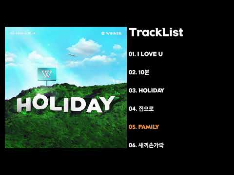 [Full Album] W I N N E R(위너) - H O L I D A Y