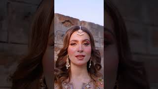 Hand Embroidered Pure Maysuri Sharara - Video 1