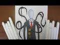 How To Draw Slenderman Speed Drawing