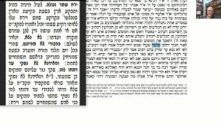 דף יומי מסכת סנהדרין דף קי Daf yomi Masechet Sanhedrin page 110  ע"י יוני גוטמן (שיעורי הדף היומי ב-20 דקות – מועבר ע"י ר' יוני גוטמן – לעילוי נשמת אביו ר' אלימלך צבי (צביקה) גוטמן ז"ל) - התמונה מוצגת ישירות מתוך אתר האינטרנט יוטיוב. זכויות היוצרים בתמונה שייכות ליוצרה. קישור קרדיט למקור התוכן נמצא בתוך דף הסרטון