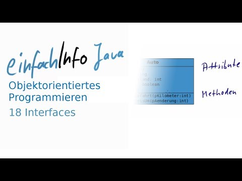 18 Interfaces – Objektorientiertes Programmieren in Java