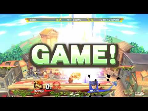 CSL Smash 2017 Ontario South Qualifier - York U vs. UofT - Smash4 (S4C)