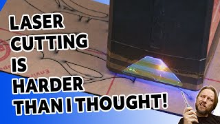 A Laser Cutter arrives.. but I don't know what I'm doing! AlgoLaser Delta 22W Laser Setup and Test.