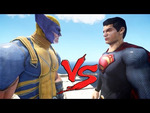 WOLVERINE vs SUPERMAN - Epic Battle Video