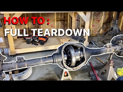 F250 REAR END DISASSEMBLY MADE EASY 05-16 F250 / F350 | IN DEPTH | POWDERCOATING AXLES