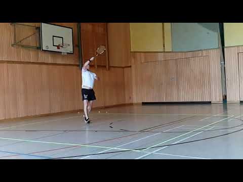 Crossminton in Slow-Motion