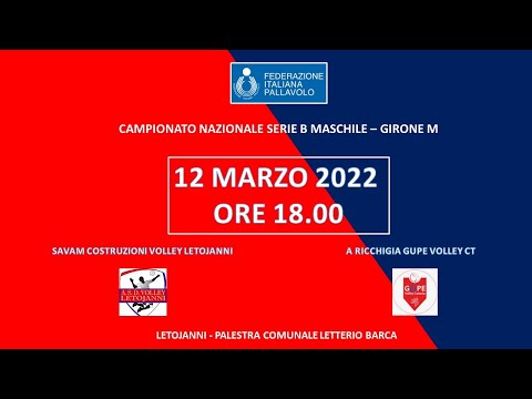 SAVAM COSTRUZIONI VOLLEY LETOJANNI - GUPE VOLLEY CATANIA