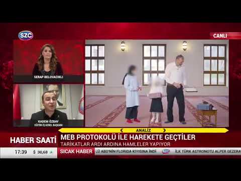 Genel Başkanımız Kadem Özbay, Sözcü Televizyonunda yayınlanan Haber Saati programında Serap Belovacıklı’nın canlı yayın konuğu oldu ve Milli Eğitim Bakanlığı ile tarikat ve cemaatler arasında imzalanan protokoller ile ilgili açıklamalarda bulundu.10/