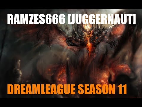 RAMZeS666 [Juggernaut] | 10-0 K-D | DreamLeague Season 11 | Fnatic vs Virtus.pro