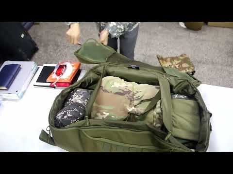 Large Space Duffel Bag with Multiple Modes of Carrying