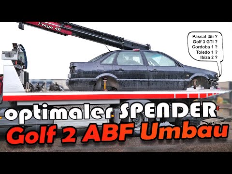 optimaler SPENDER | Golf 2 ABF Umbau