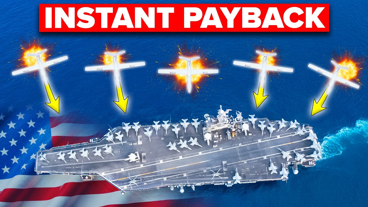 Houthis ATTACK US Aircraft Carrier, Then THIS Happened…