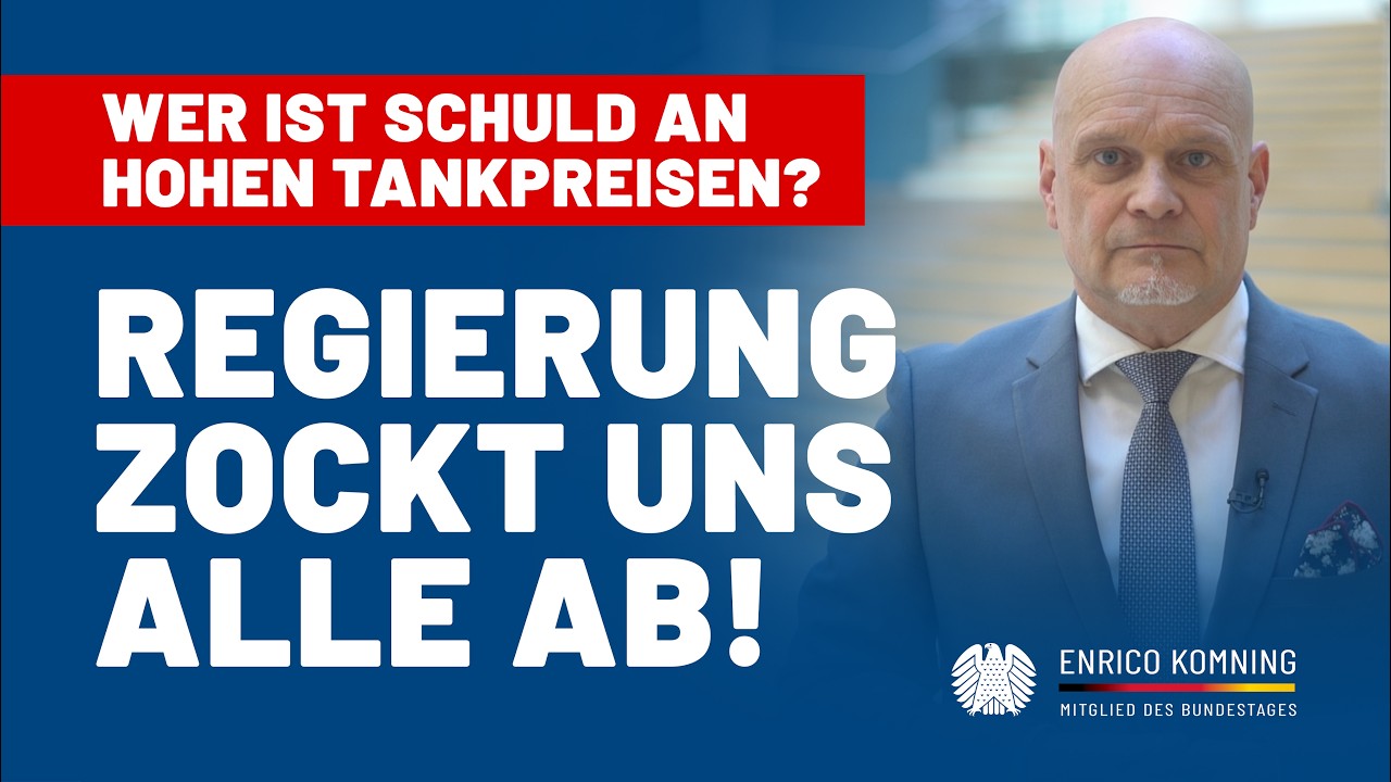 Diese Regierung zockt uns ALLE ab! 💶 📉 | Enrico Komning MdB