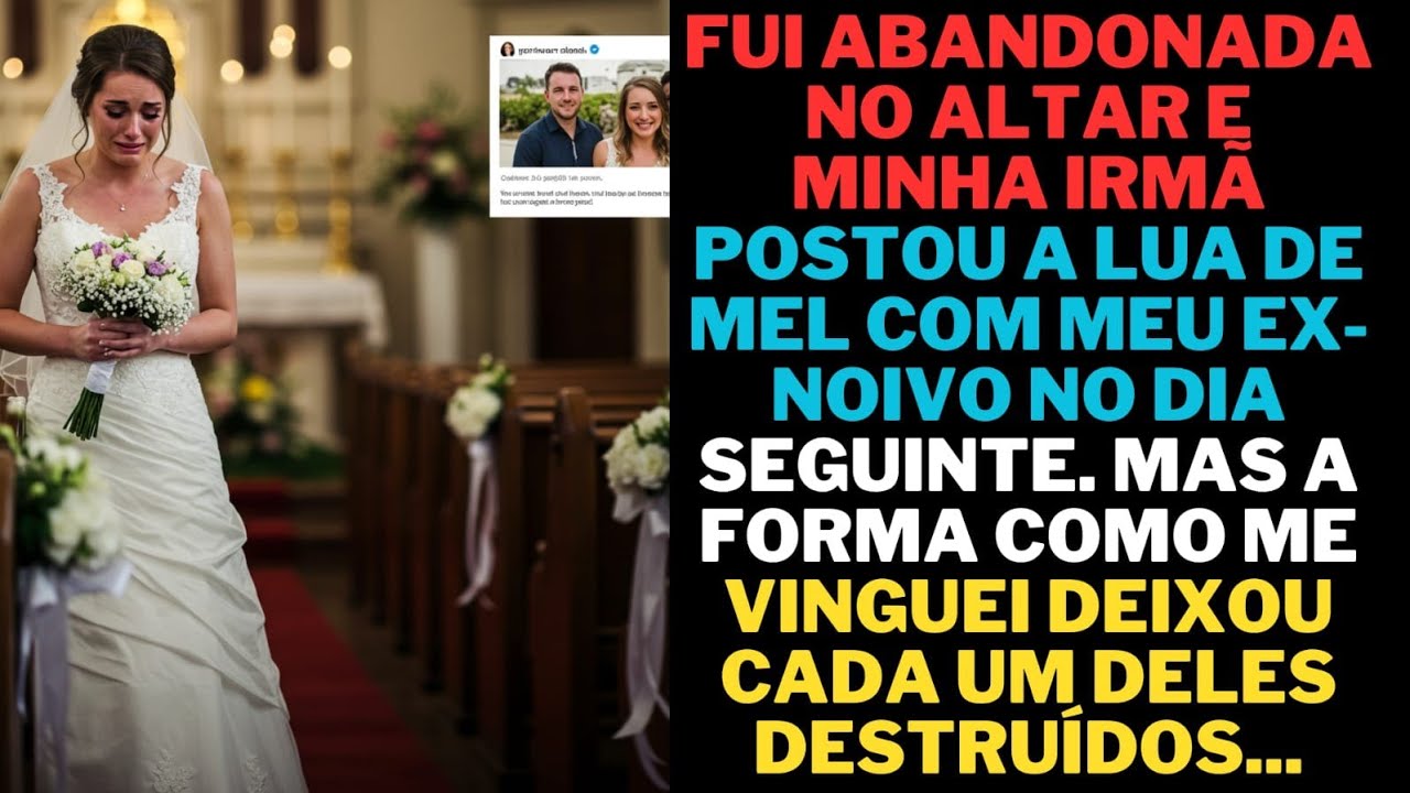 Fui Abandonada no Altar e Minha Irmã Postou a Lua de Mel Com Meu Ex-noivo no Dia Seguinte...