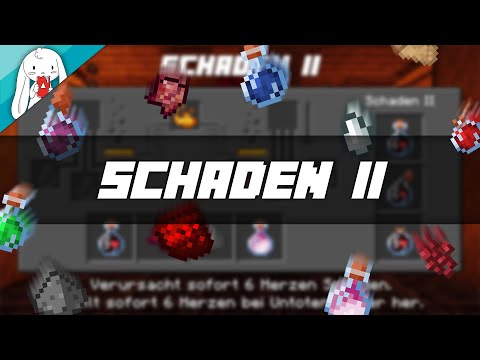 Trank des Schadens II - Tränke erklärt / Rezept - Minecraft 1.20 Tutorial German / Deutsch [UT]