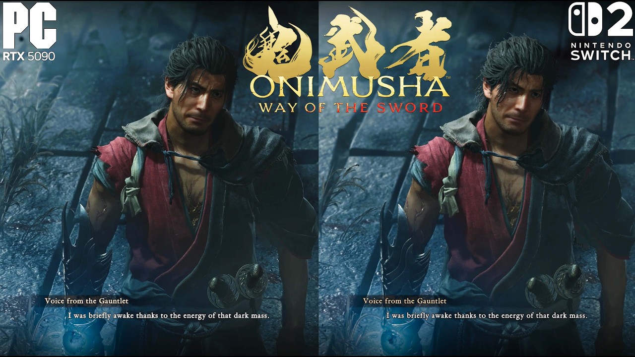 Video thumbnail for Onimusha: Way of the Sword Switch 2 Graphics Comparison vs PC Max Settings