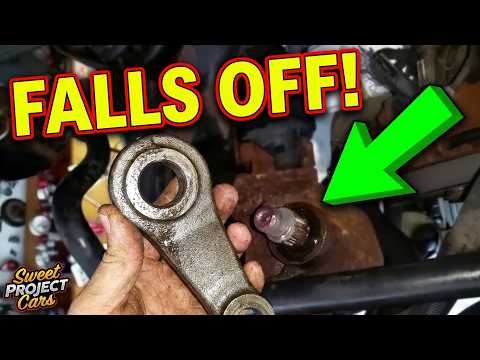 How To Remove a BAD Pitman Arm, FAST...it FALLS RIGHT OFF!