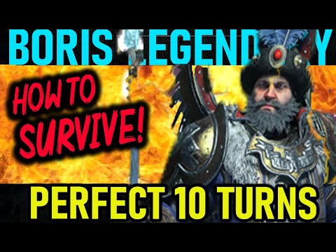 Boris [Rework] PERFECT 10 TURNS LIVE!  [Legendary] [Total Warhammer 3] Kislev Update Walkthru